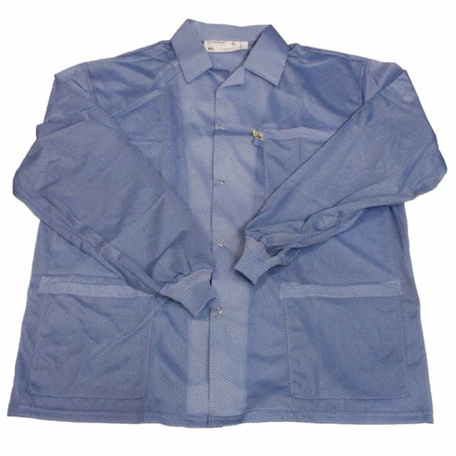 SMOCK JACKET POLY BLE SMALL