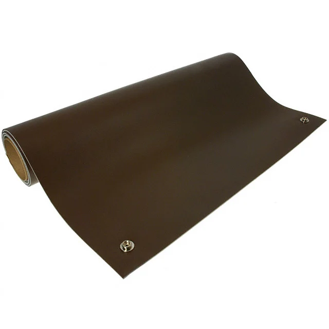 TABLE MAT VINYL BROWN 4' TABLE MAT VINYL BROWN 4'