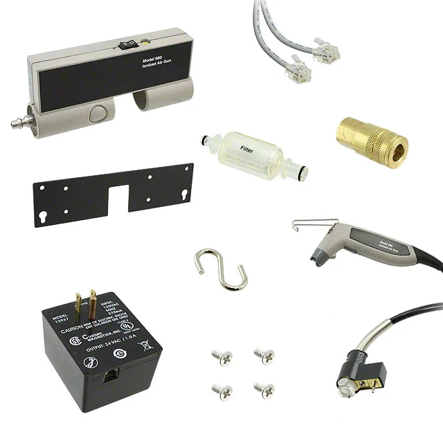 IONIZER AIR GUN BENCHTOP 24VAC