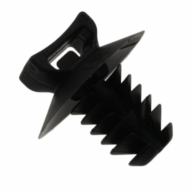 CABLE TIE HLDR SNGL PUSH MNT BLK CABLE TIE HLDR SNGL PUSH MNT BLK