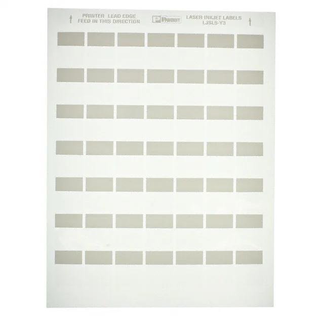 LABEL SELF LAMINATNG 1X1.33" WHT