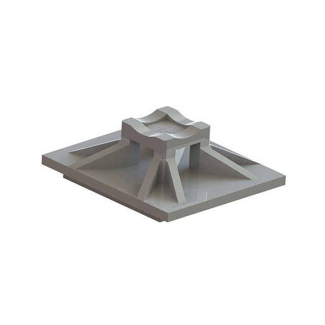 CABLE TIE HLDR QUAD ADH NATURAL CABLE TIE HLDR QUAD ADH NATURAL