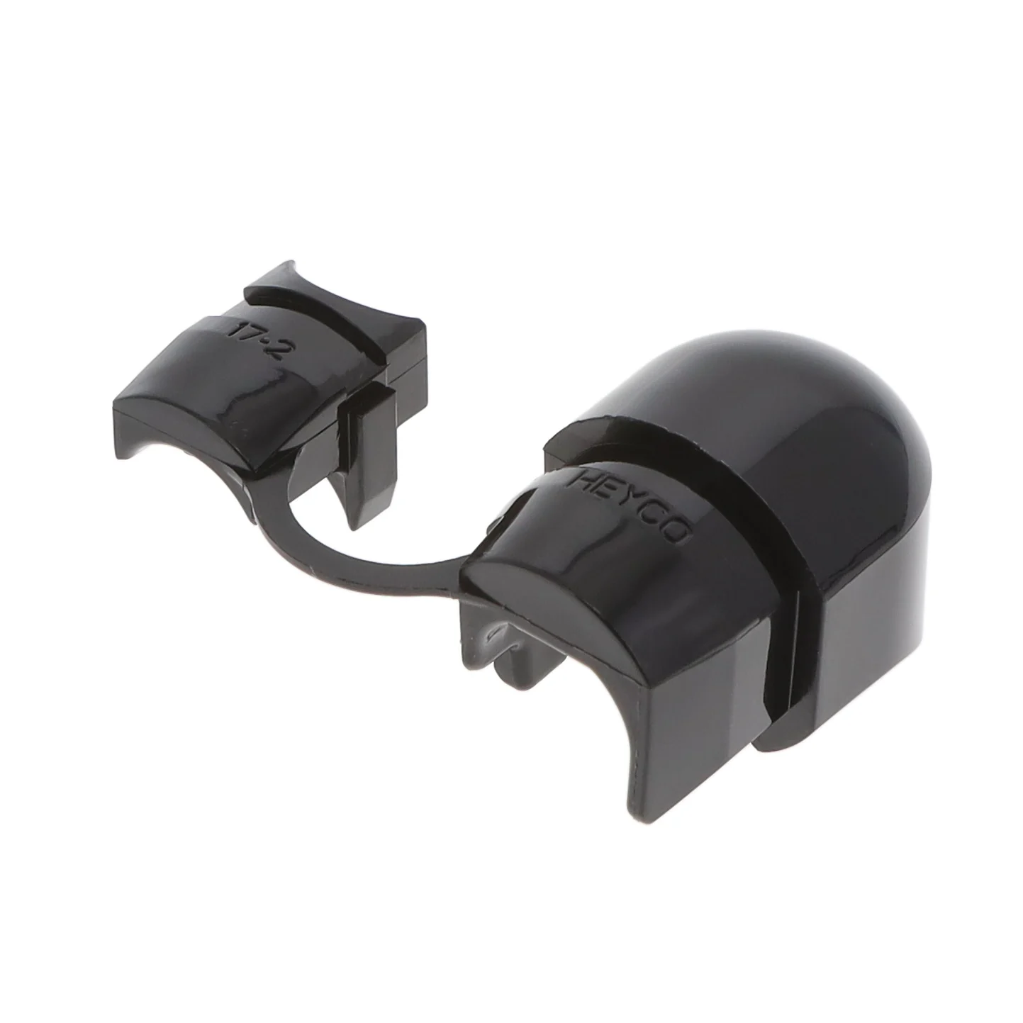 BUSHING W/STR RELIEF PA66 BLACK BUSHING W/STR RELIEF PA66 BLACK