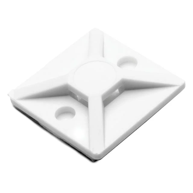 CABLE TIE HOLDER QUAD ADH WHITE CABLE TIE HOLDER QUAD ADH WHITE