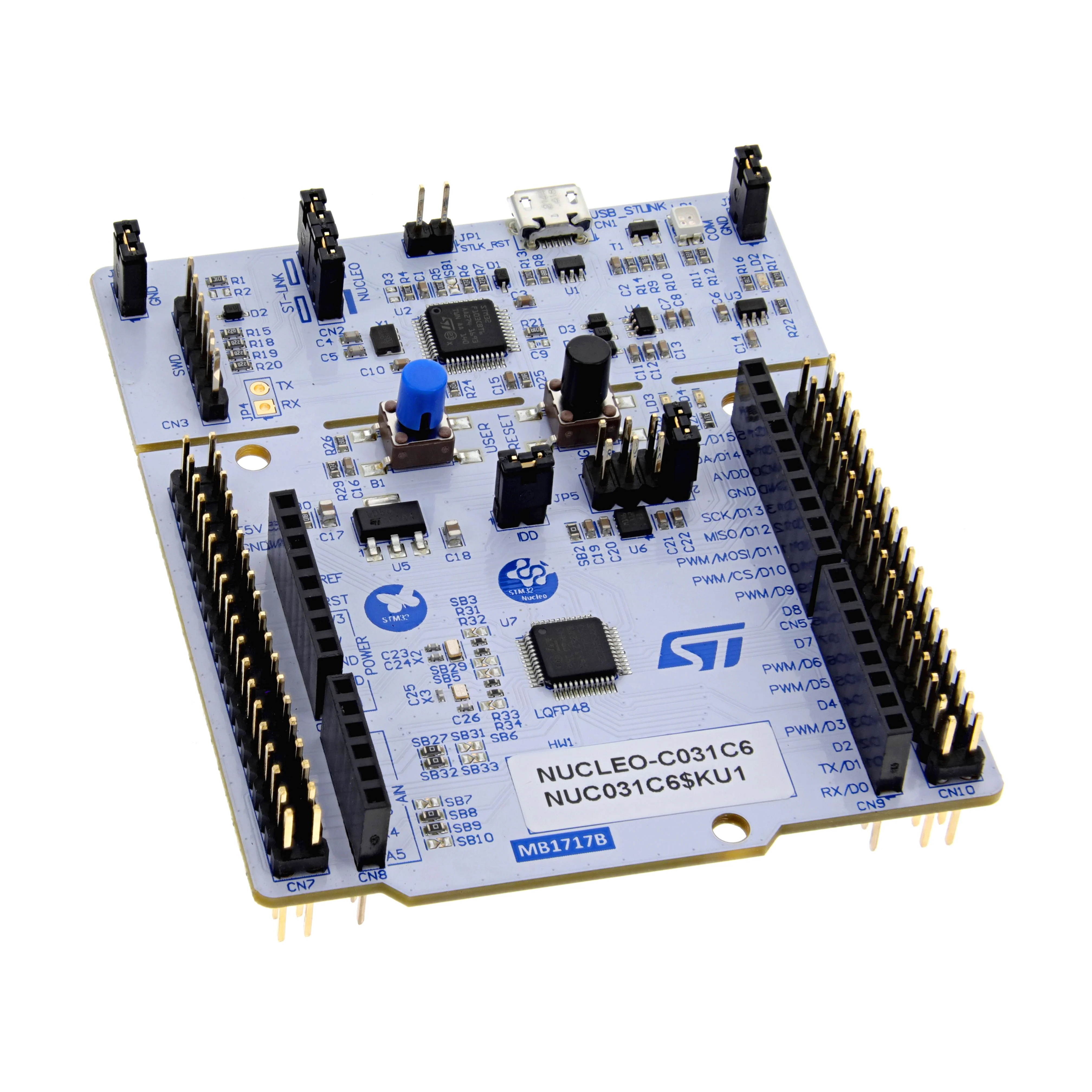 NUCLEO-64 STM32C031C6 EVAL BRD NUCLEO-64 STM32C031C6 EVAL BRD
