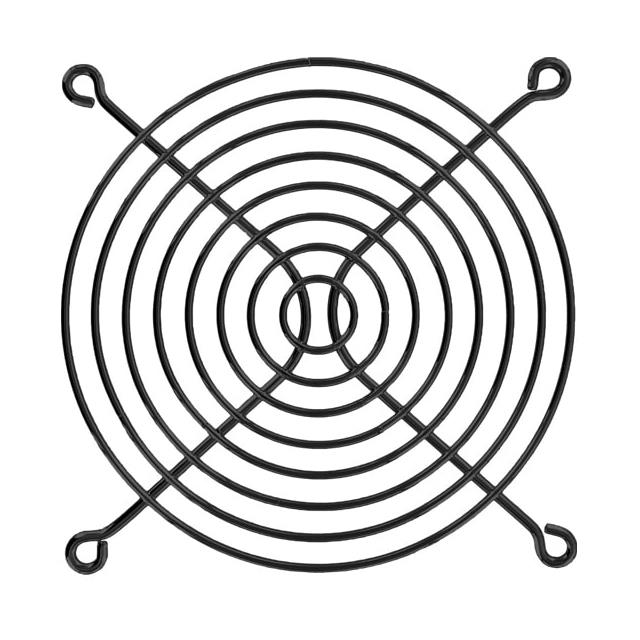 FAN GUARD 120MM METAL BLACK