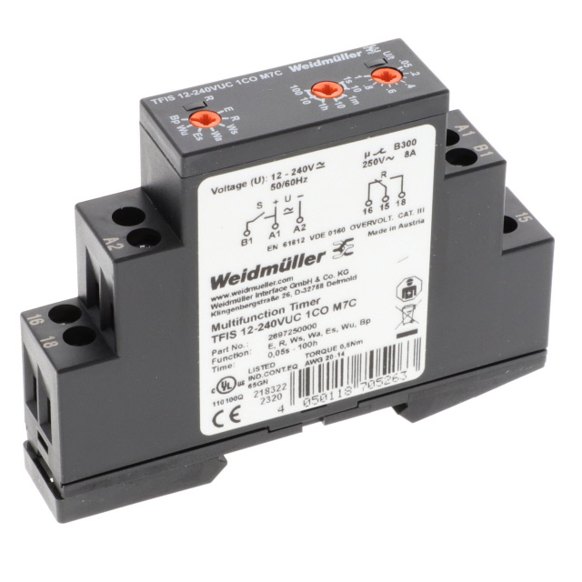 RELAY TIME DELAY 100HR 8A 250V