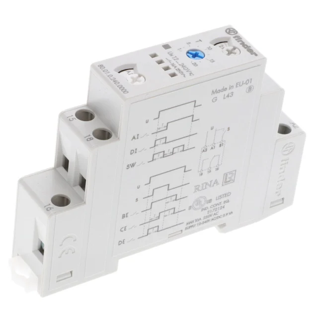 RELAY TIME DELAY 24HR 16A 250V RELAY TIME DELAY 24HR 16A 250V