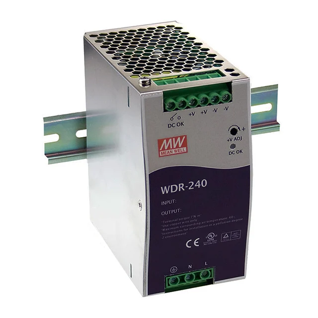 AC/DC DIN RAIL SUPPLY 24V 240W