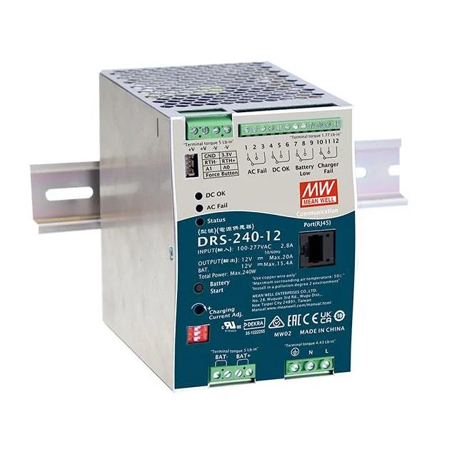 AC/DC DIN RAIL SUPPLY 12V 240W AC/DC DIN RAIL SUPPLY 12V 240W