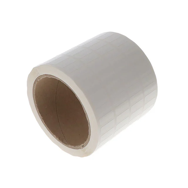 LABEL POLY WHITE 19.1X6.4MM