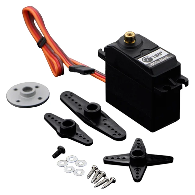 SERVOMOTOR RC 6V MET GEARED 15KG SERVOMOTOR RC 6V MET GEARED 15KG