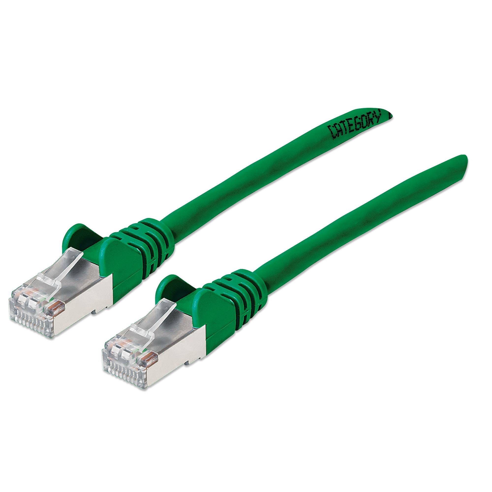 Cat6a SFTP Netw Cable 3 ft Green