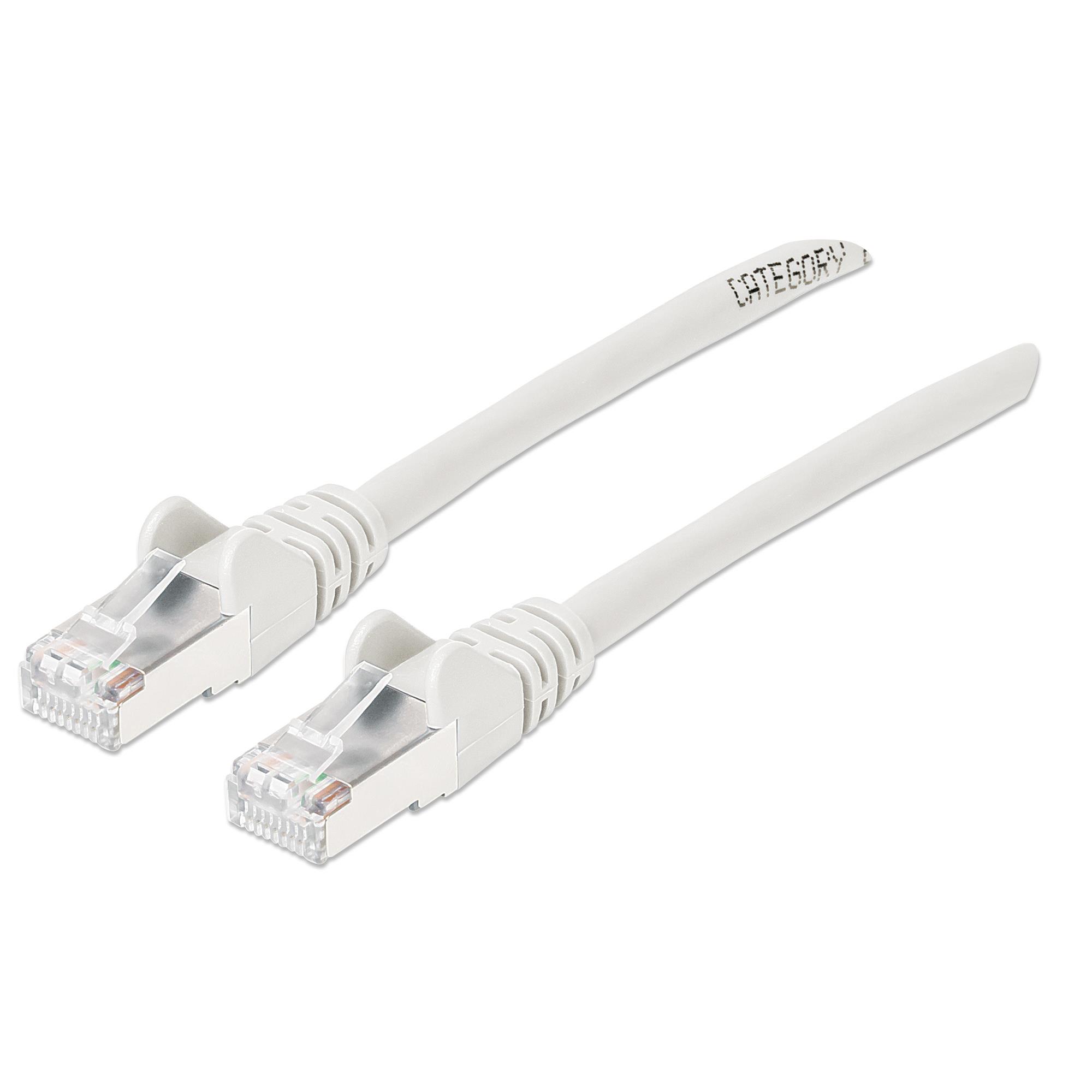 Cat6a SFTP Netw Cable 3 ft White