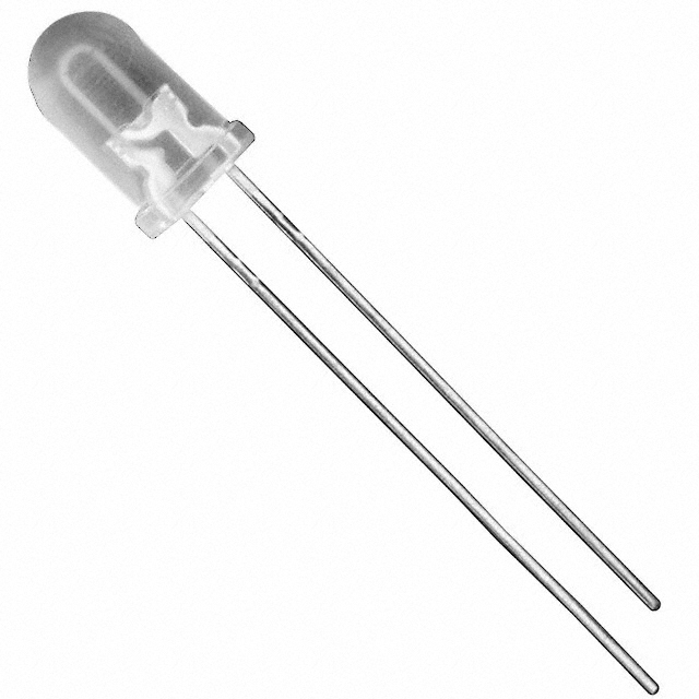 LED GREEN CLEAR 5MM ROUND T/H