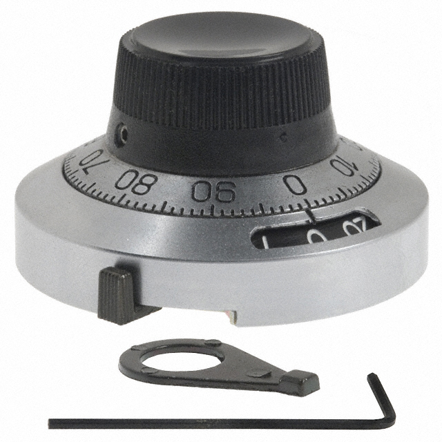 SCALE DIAL 0.25" 20 TURN METAL SCALE DIAL 0.25" 20 TURN METAL