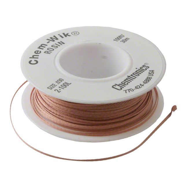 DESOLDER BRAID ROSIN 0.03" 100' DESOLDER BRAID ROSIN 0.03" 100'