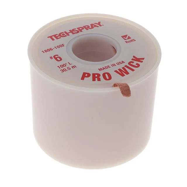 DESOLDER BRAID ROSIN 0.193" 100' DESOLDER BRAID ROSIN 0.193" 100'