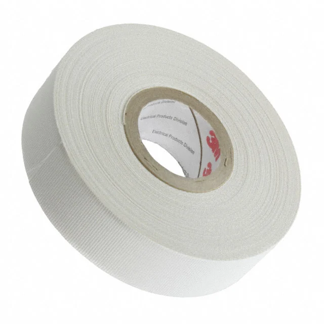 TAPE ELE/GLS CLOTH WHT 3/4"X22YD