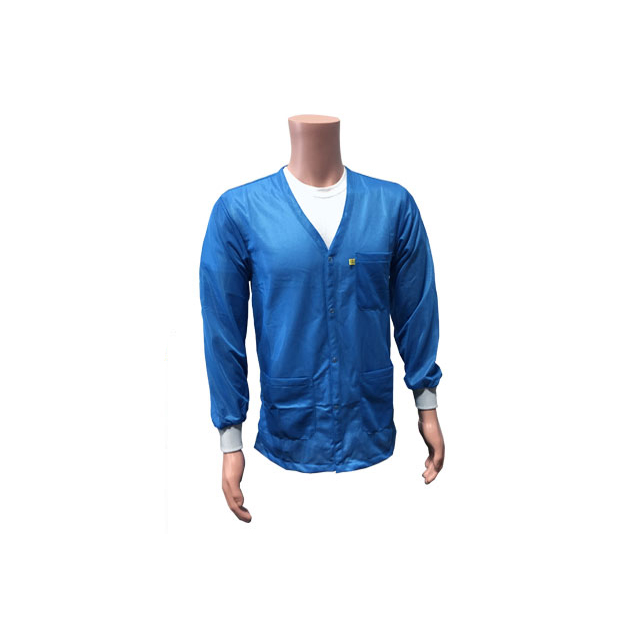 SMOCK JACKET POLY BLE 3XLG