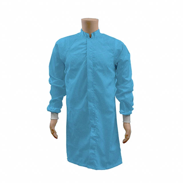 LAB COAT POLY LGT BLE XSMALL