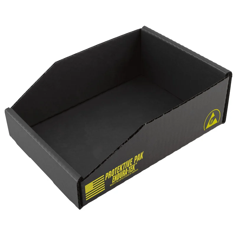 BIN BOX, OPEN, ENDURA-TEK,  18 X