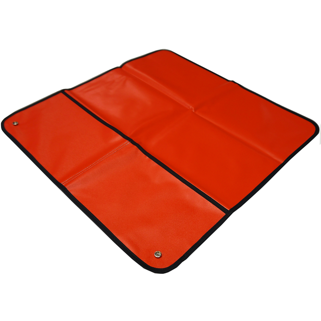 TABLE MAT PVC RED 2'