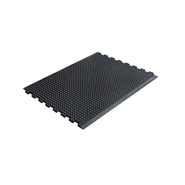 FLOOR RUBBER BLACK 4'