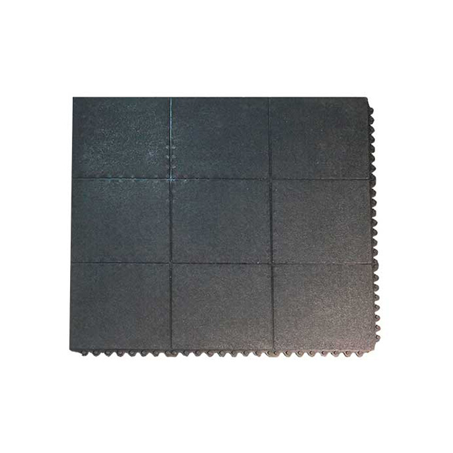 FLOOR TILE RUBBER BLACK 3' FLOOR TILE RUBBER BLACK 3'