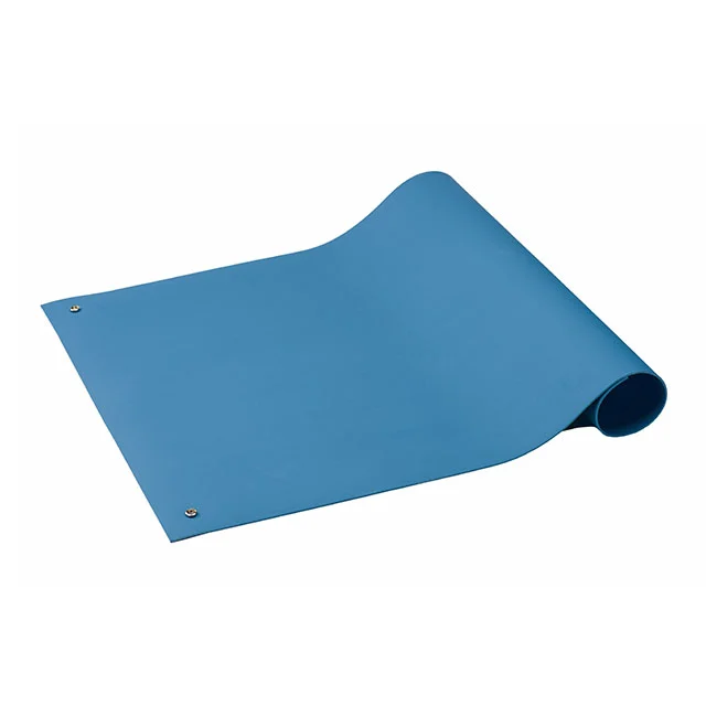 TABLE MAT VINYL BLUE MEDIUM 6'