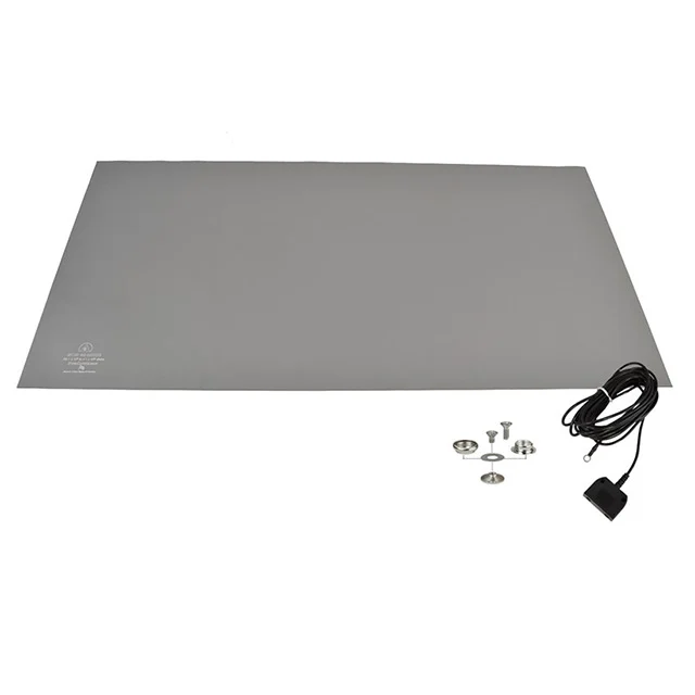 TABLE MAT RUBBER GRAY 4'