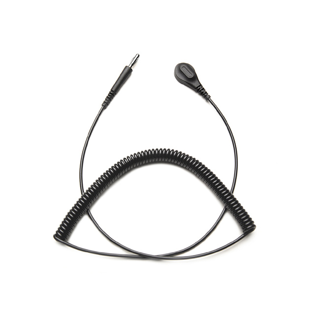 20' COIL CORD, BLACK, 4MM 20' COIL CORD, BLACK, 4MM