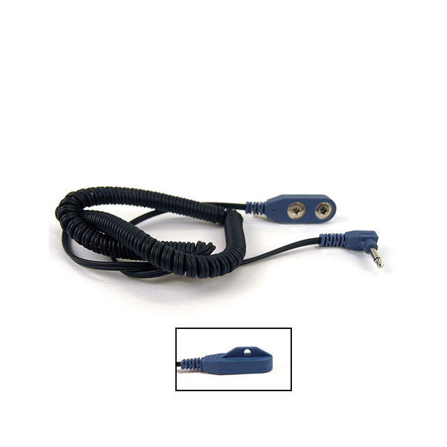 DUAL LINE COIL CORD, 10'