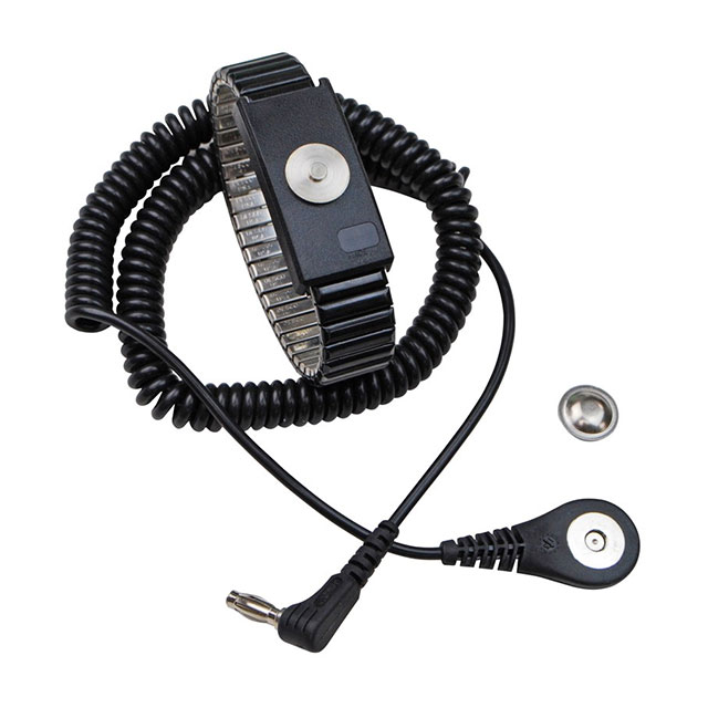 WRST STRP ADJ MTL ONYX 6' ANG CR WRST STRP ADJ MTL ONYX 6' ANG CR