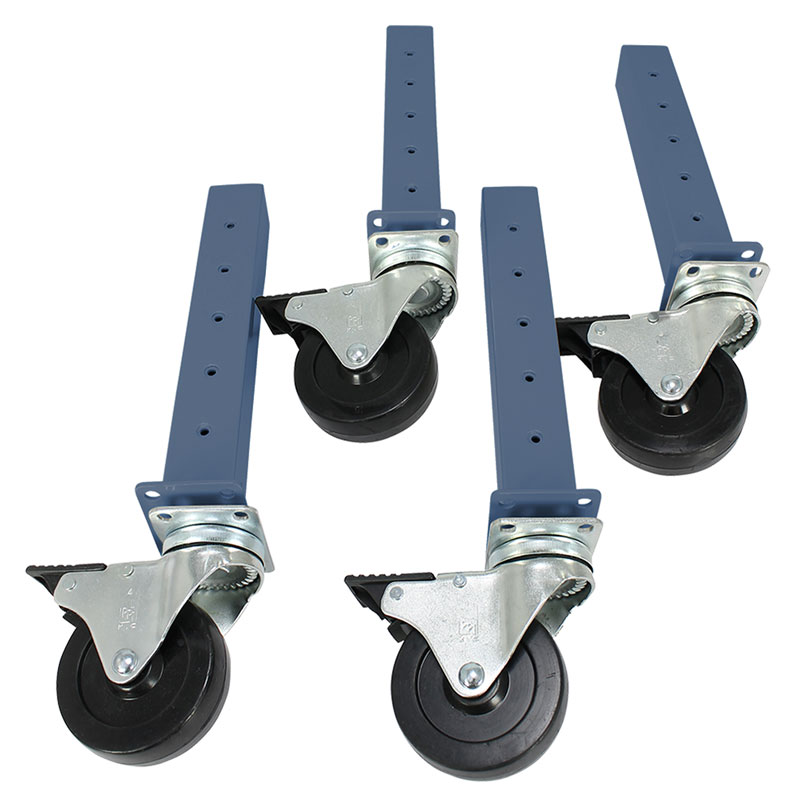 QS WM LEG EXT CASTER SET 4" EZE QS WM LEG EXT CASTER SET 4" EZE