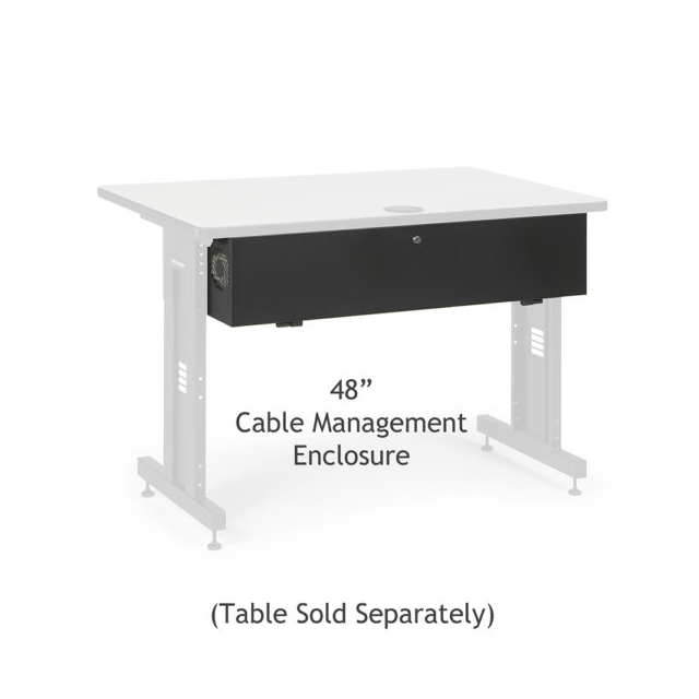 48" TRAINING TABLE CABLE MANAGEM 48" TRAINING TABLE CABLE MANAGEM