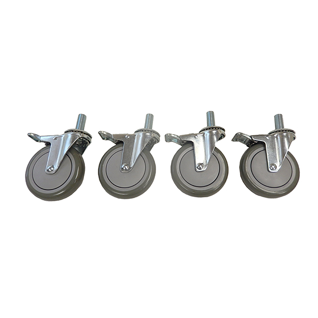 4 THREADED CASTER W/NUT 4 THREADED CASTER W/NUT