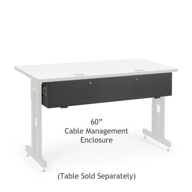60" TRAINING TABLE CABLE MANAGEM 60" TRAINING TABLE CABLE MANAGEM