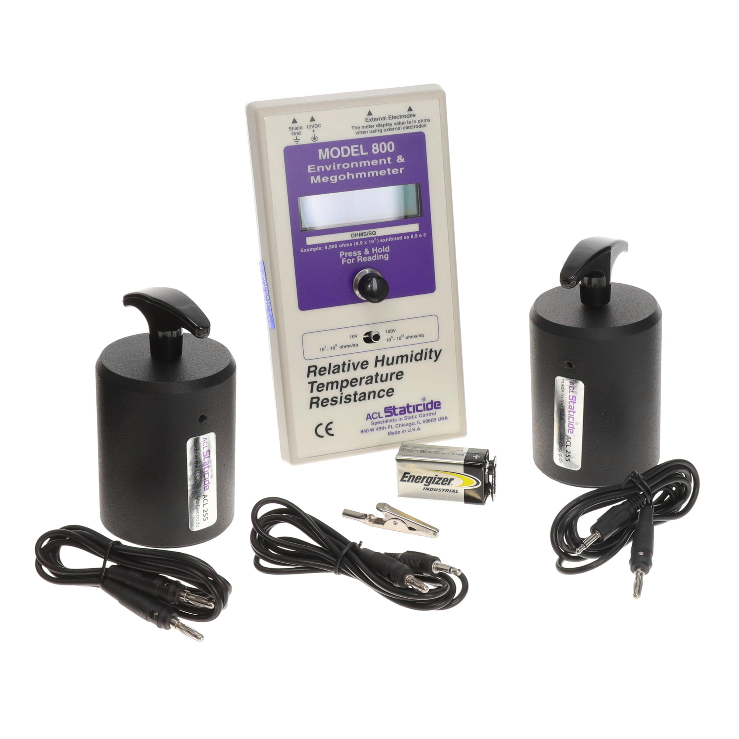 DIGITAL MEGOHMMETER (CELSIUS)