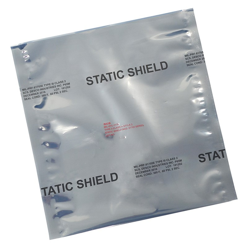 BAG STATIC SHIELD MTL IN 10"X14" BAG STATIC SHIELD MTL IN 10"X14"
