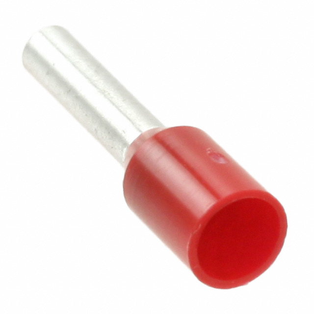 CONN FERRULE W TYPE 16AWG RED