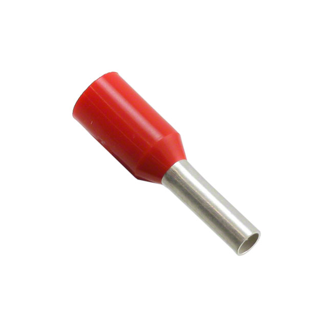 CONN FERRULE DIN 18AWG RED