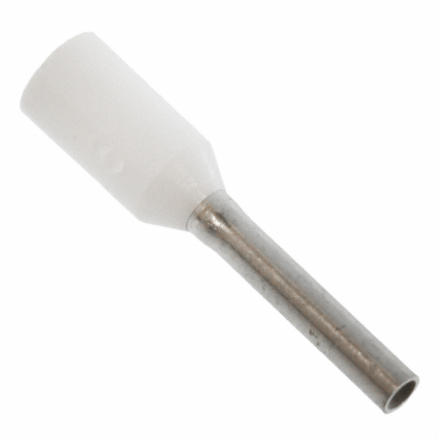 CONN FERRULE 20AWG WHITE