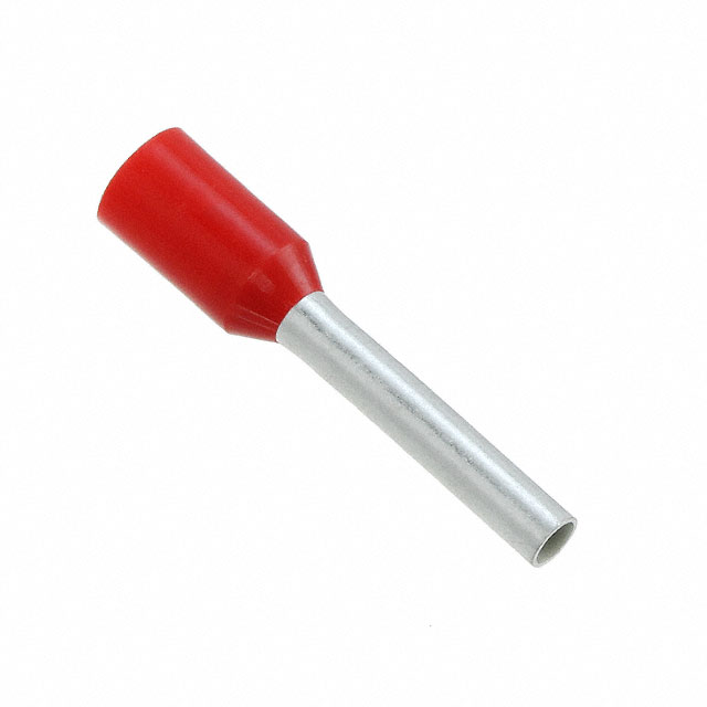 CONN FERRULE DIN 18AWG RED