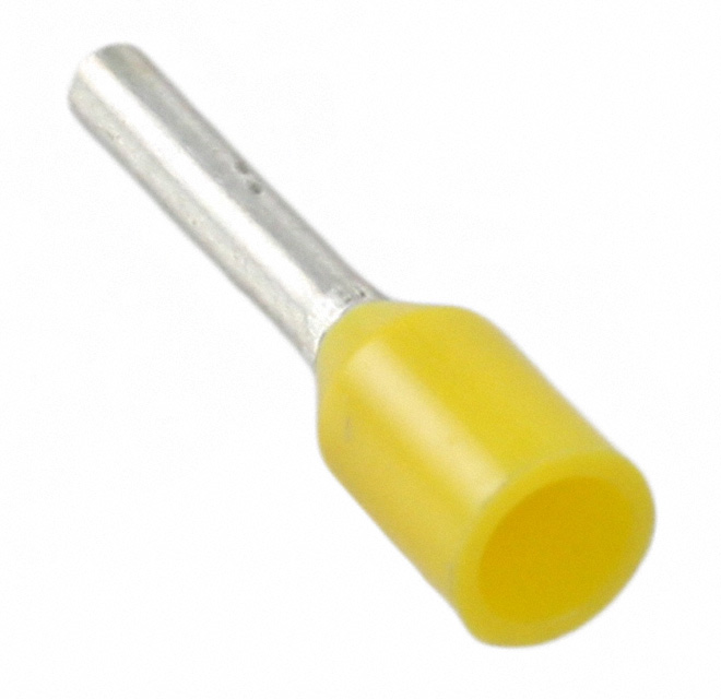 CONN FERRULE DIN 24AWG YELLOW CONN FERRULE DIN 24AWG YELLOW