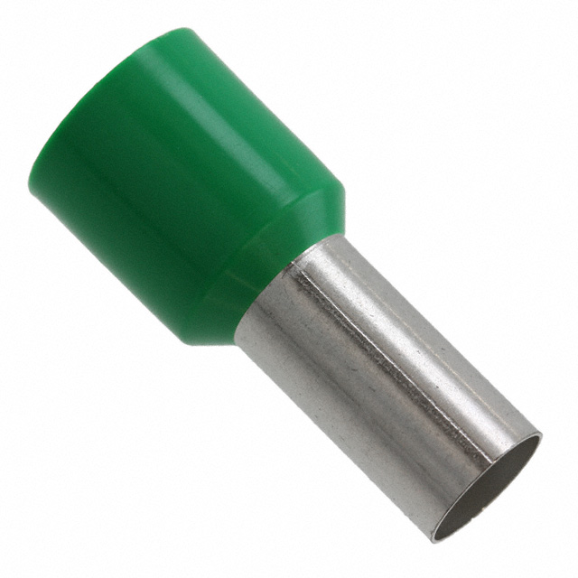 CONN FERRULE W TYPE 6AWG GREEN