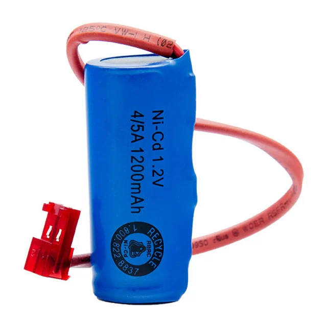 BATTERY NICAD 1.2V 1.2AH 4/5A BATTERY NICAD 1.2V 1.2AH 4/5A