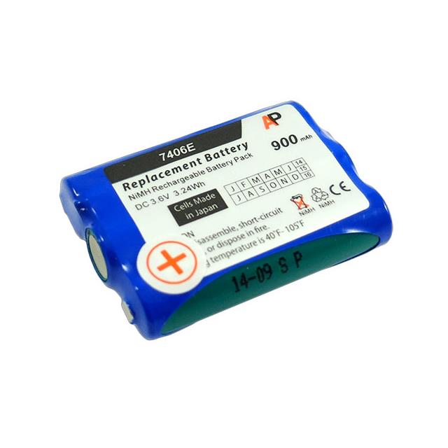 BATTERY PACK NIMH 3.6V AAA