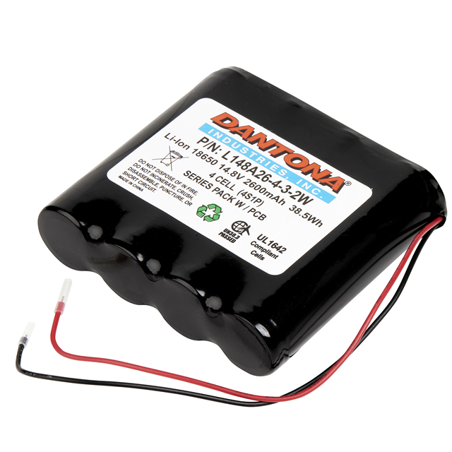 BATTERY PACK LI-ION 14.8V 18650 BATTERY PACK LI-ION 14.8V 18650