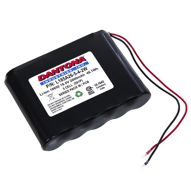 BATTERY PACK LI-ION 18.5V 18650 BATTERY PACK LI-ION 18.5V 18650